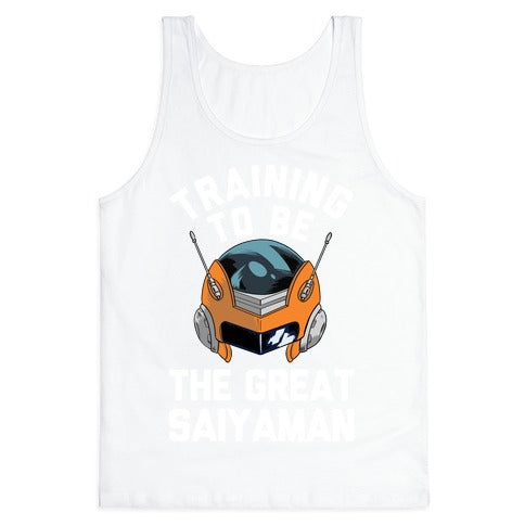Training To Be The Great Saiyaman Tank Top